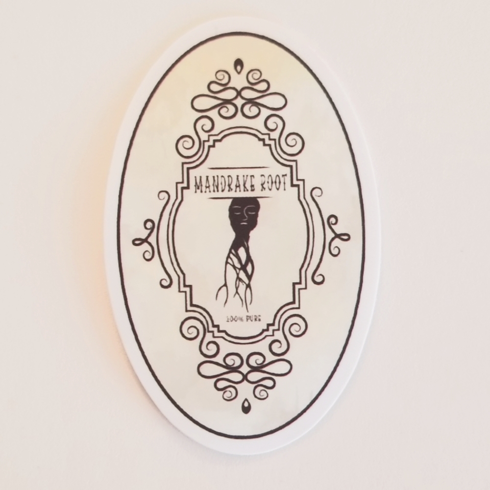 10/$10 Mandrake Root Sticker